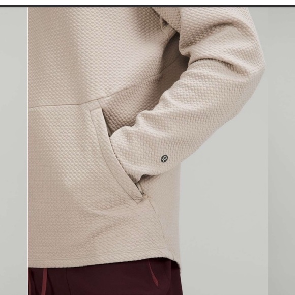 Lululemon At Ease Crew. Size Xxl. Never worn. Raw linen. - Picture 4 of 6